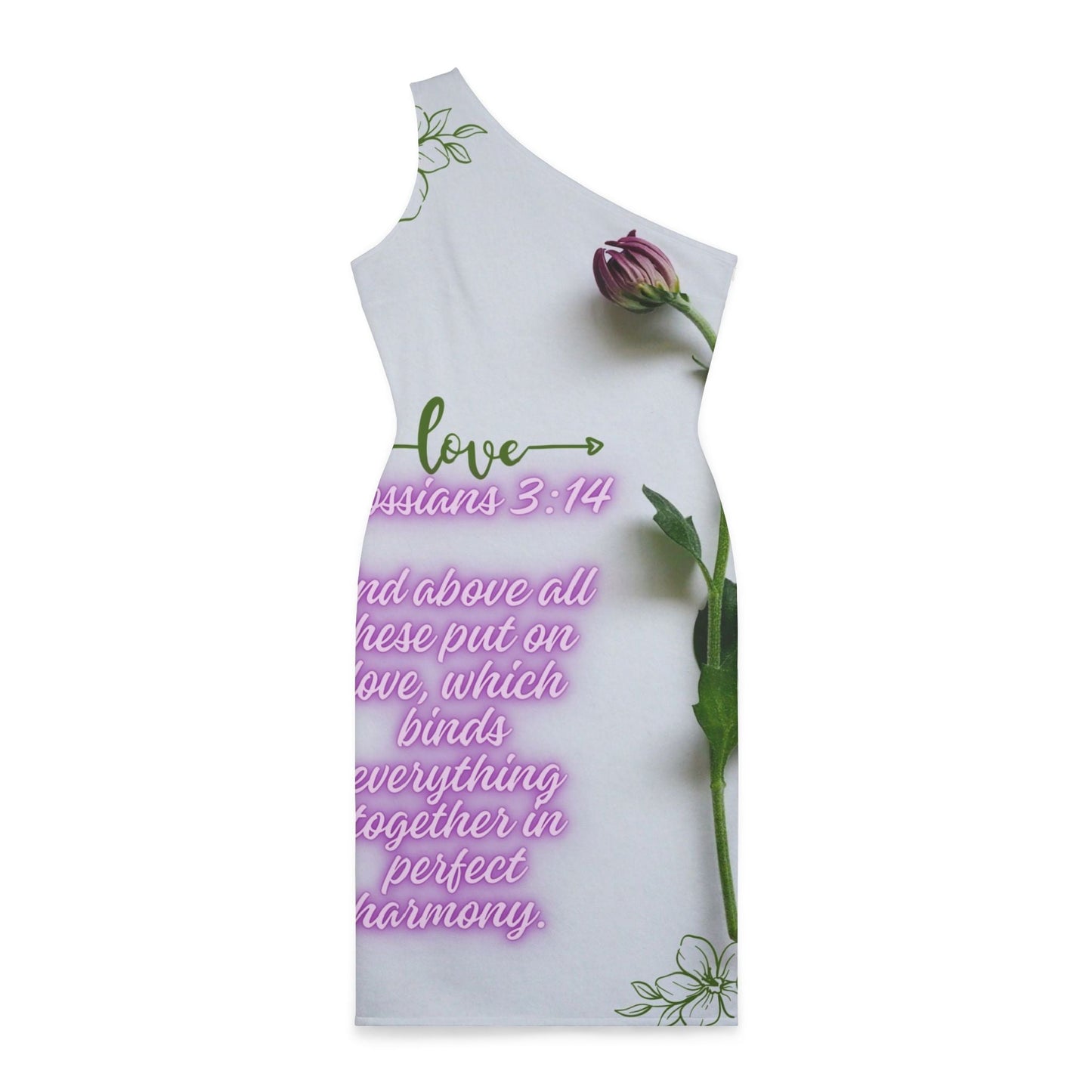 Christian Shoulder Dress Colossians 3