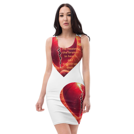 broken hearted Bodycon dress